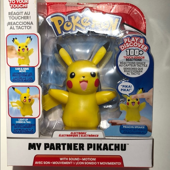 Pokemon Other - POKÉMON PIKACHU INTERACTIVE PET